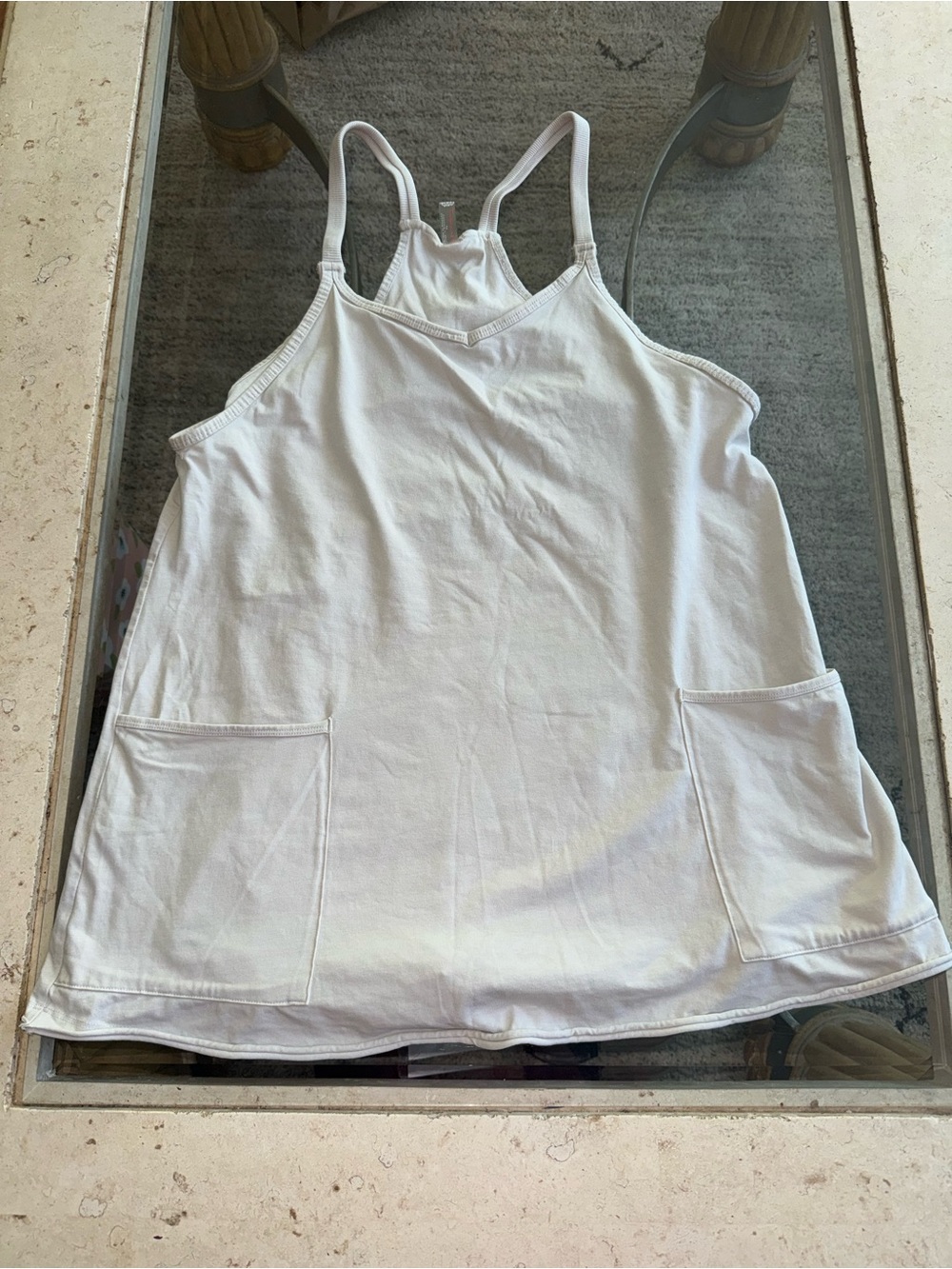 FREE PEOPLE Movement By Free People Hot Shot Mini Dress in Sea Spray